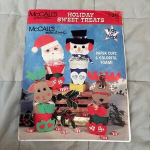 Vintage 1998 McCall's Creates Holiday Sweet Treats Christmas Patterns 15241